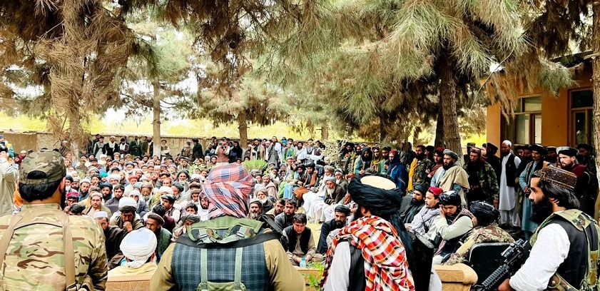 از اهالی منطقه مهاجرقشلاق در چند کیلومتری مرکز ولسوالی خواجه بهاءالدین